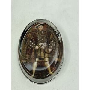 VTG Nigel Pain John Constable Salisbury Cathedral Hand Cast Paperweight King